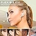 Ear Hooks Covers Accessories Tips Compatible with Apple Airpods EarPods Earphones Earbuds Headphones[Anti-Slip,Precise Cutouts ] 4 Pairs Clear by Lunies