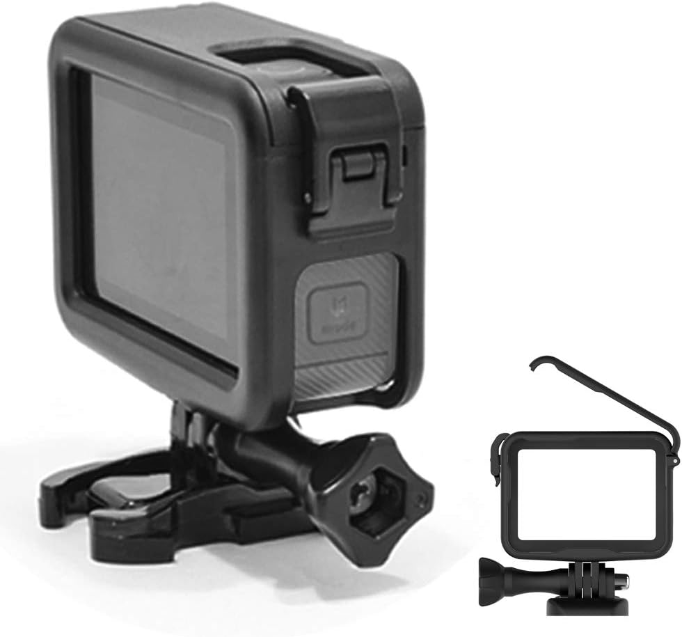 Mount Frame for GoPro Hero 7/6/5 Top Open Protective Housing Skeleton Border Case with Quick Release Socket