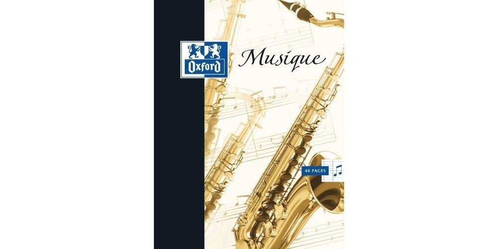 Oxford Music/Singing Book (17 x 22 cm, 24 Pages + 24 Pages)