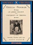 Virginia Cavaliers 2012 Vintage Football Calendar by 