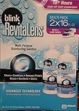 Blink RevitaLens Multipurpose Disinfecting Solution 2 x 16oz Bottles