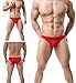YuKaiChen Men's Briefs Underwear Low Rise Sexy Ice Silk Bikini Briefs 6 Pack Mixed Color US M+(Tag CN 2XL)