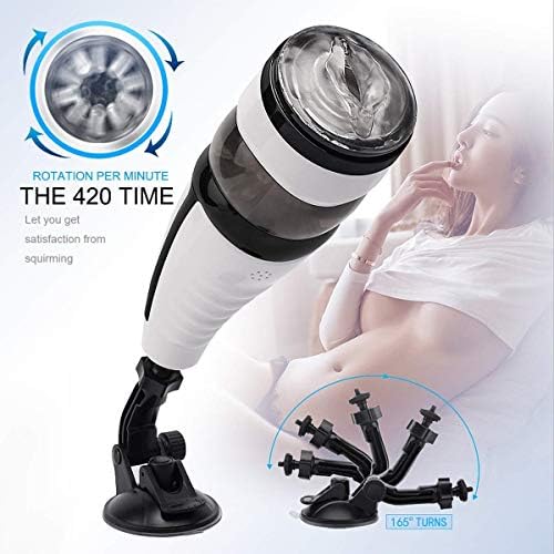 Xhh Male Automatic Pīston Cup Suckīng Voice Interaction and Telescopic Rotation Electronic Massage Cup Male's Toy