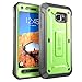 Galaxy S7 Active Case, SUPCASE Full-Body Rugged Holster Case with Built-in Screen Protector for Samsung Galaxy S7 Active, Unicorn Beetle PRO Series (Not Compatible with Galaxy S7) (Green/Gray)