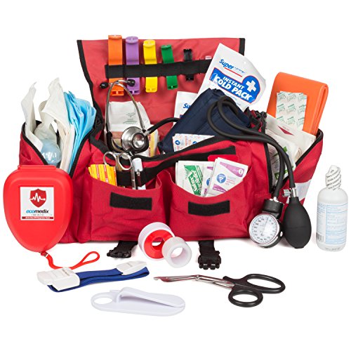 Eco-Medix-First-Aid-Emergency-First-Responder-Trauma-Kit-Fully-Stocked-With-Medical-Supplies-OB-Kit-included
