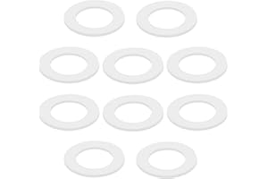 LT Easiyl 10pcs Outboard Gearbox Drain Screw Nylon Washers 8x14x1.5mm 90507-921-000 Compatible with Honda BF2.3 BF5A BF8A