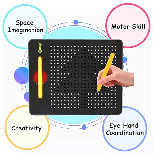 BMAG Kids Free Play Doodle Drawing Board for Kids,Magnetic Drawing Board Tablet pad,Learning and Writing STEM Travel Toy for Toddler