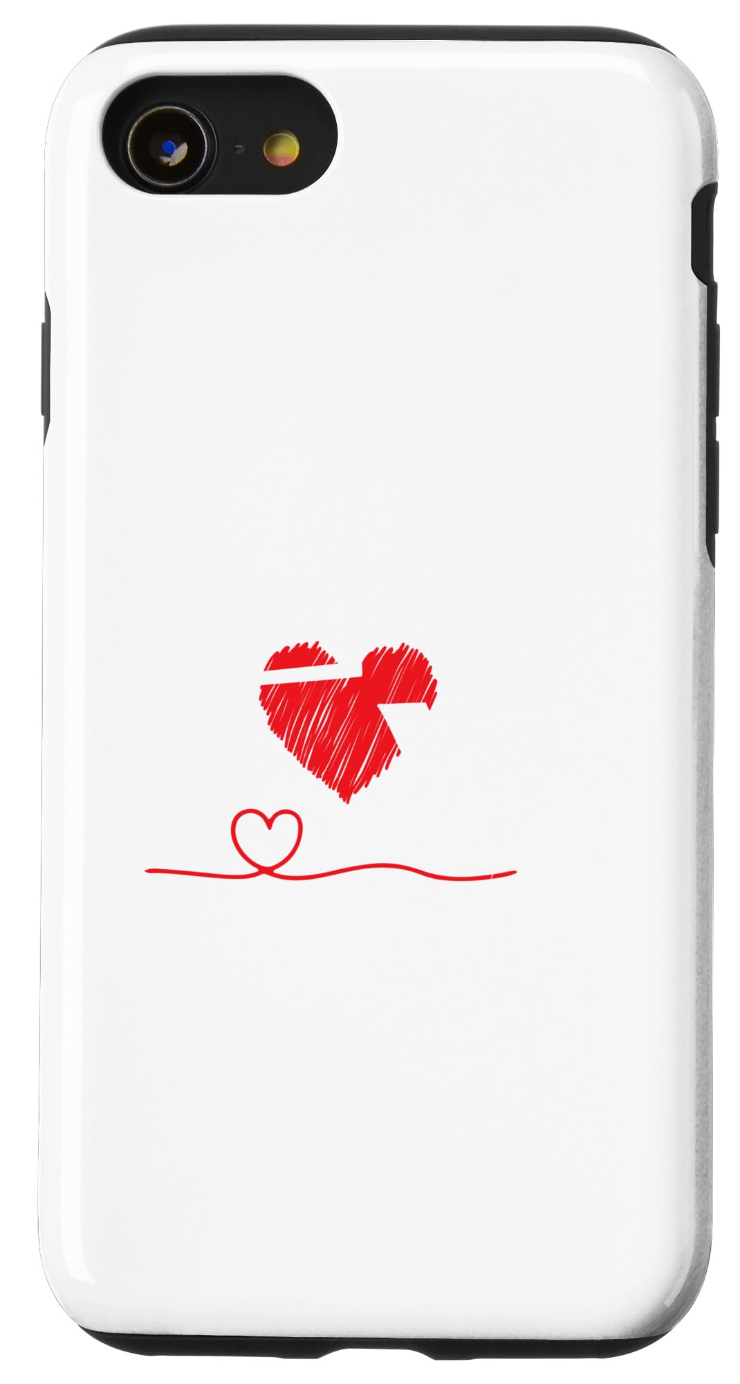 iPhone SE (2020) / 7 / 8 I Love Hot Moms Funny Quotes Friends Students Gifts Case