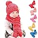 Baby Hood Scarf, Misaky Winter Baby Kids Girls Boys Warm Woolen Coif Caps Hats