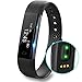 Fitness Tracker Watch, Waterproof Sport Wristband Pedometer Bluetooth Smart Bracelet Wireless Touch Screen Sleep Monitor Activity Tracker with Step Distance Calorie Counter for Android / iOS