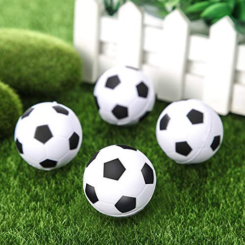 30 Pcs Mini Soccer Stress Ball Foam Sports Stress Ball Bulk Soccer