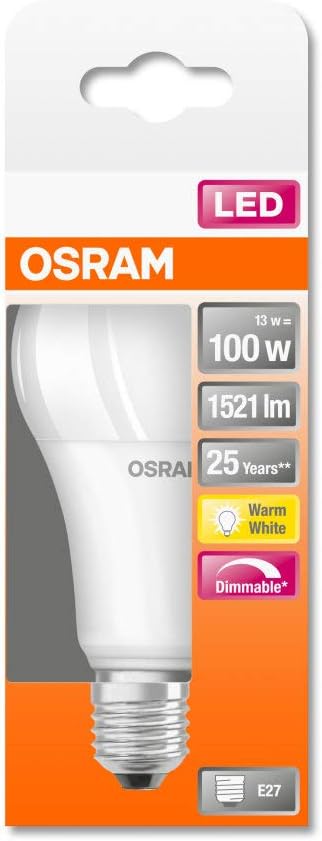 OSRAM Pack of 10 x LED lamp, Frosted, Set of 10 - Image 3