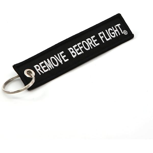 Amazon.com: Rotary13B1 - Remove Before Flight Keychain - Orange