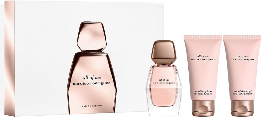 NARCISO RODRIGUEZ All Of Me EDP 50ml Body Lotion Shower Gel Gift Set Women