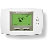 Honeywell TB8575A1000 SuitePRO 24 VAC 2 or 4 Pipe 3-Speed Fan Coil Thermostat with Manual/Auto Heat or Cool Changeover