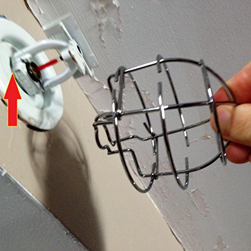 (5 Pack) Fire Sprinkler Guard Cages for Semi-Recessed Sprinkler Heads