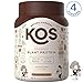 KOS Organic Plant Based Protein Powder – Raw Organic Vegan Protein Blend, 1.3 Pound, 15 Servings (Chocolate)