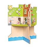 Manhattan Toy Storybook Castle Wooden Toddler Activity Center