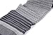 Runtlly Men's Winter Cashmere Scarf Stripes Warm Soft Scarves with Tassel Luxurious Winter Scarf For Men Women(Gary)