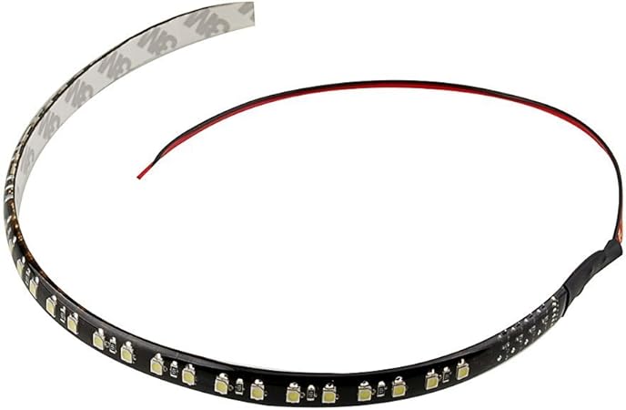 Amazon ナイトライダー 32連 Ledテープ 30cm ホワイト 白 流星発光 黒ベース Ledテープ 車 バイク Amazon ナイトライダー 32連 Ledテープ 30cm ホワイト 白 流星発光 黒ベース Ledテープ 車 バイク