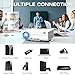 TOPVISION Native 1080P Video Projector with Carrying Case, 5000Lux Full HD Projector 80000Hrs Lamp Life, Compatible With Laptop, Fire Stick, HDMI, VGA, USB,DVD, Smartphone for PowerPoint Presentationthumb 2