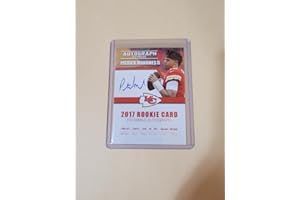 GENERIC 2017 Autograph Express Patrick Mahomes ROOKIE CARD RC Kansas City Chiefs