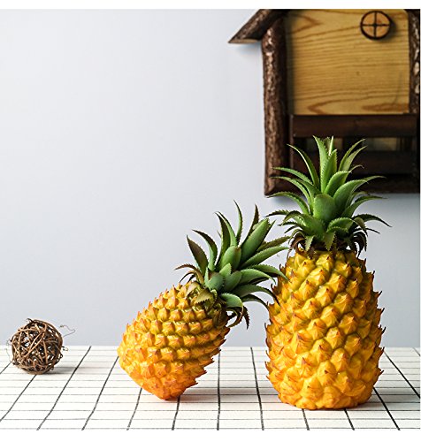 Longpro Realistic Artificial Fruits Fake Pineapple for Display High Simulation Artificial Dummy Fruits Vegetables Studio Photo Prop DIY Decoration Accessories Artificial Food Toys - Thumbnail 2