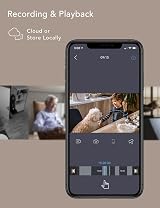 nooie Baby Monitor 2K Night Vision 360° AI Motion Tracking Works with Alexa view 5