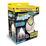 Official As Seen On TV Atomic Light Angel Cordless Motion Activated LED Light by BulbHead, Swivels 360-Degrees & Pivots, Shining 460 Lumens (Atomic Light Angel 1 Pack)