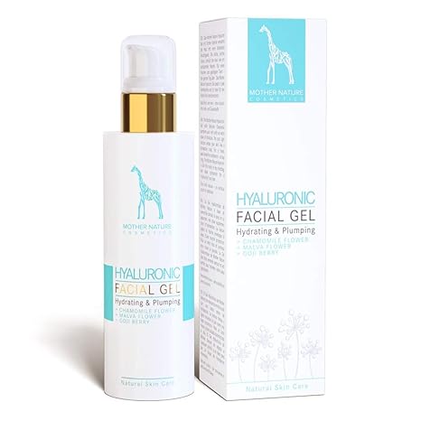 Hyaluronsäure Gel mit Echter Kamille - NATURKOSMETIK VEGAN - hochdosiert - 100ml made in Austria by Mother Nature Cosmetics –