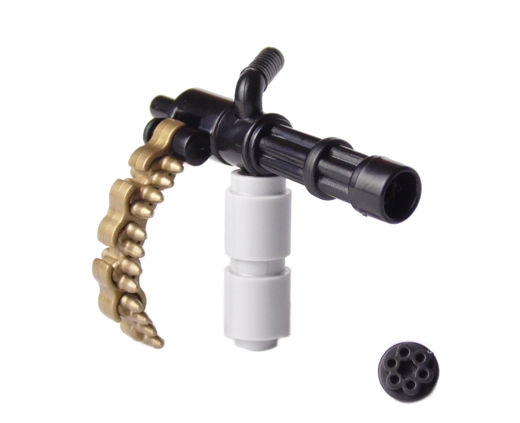 BrickArms Minigun, Custom Guns for LEGO® minifgures