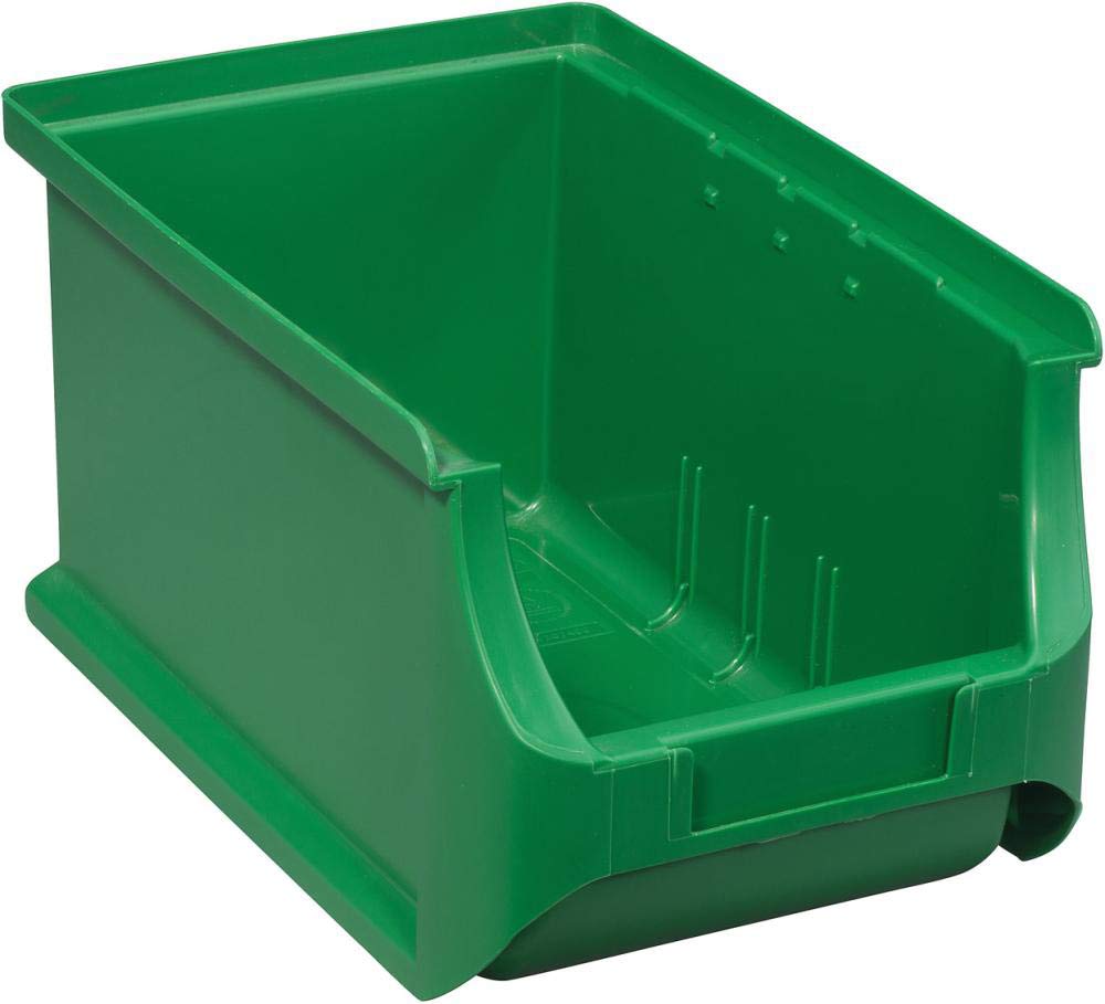 Allit 456211 Size 3 Storage Bin, Green, 235 x 150 x 125 mm