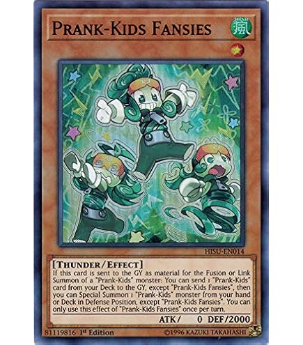 Amazon.com: Yu-Gi-Oh! - Prank-Kids Rocksies - SAST-EN022 - Savage
