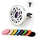 Jenia Car Aromatherapy Diffuser Essential Oil Vent Clip Lotus Flower Stainless Steel Locket Horse Fragrance Air Freshener Auto Accessories In Home Office Room