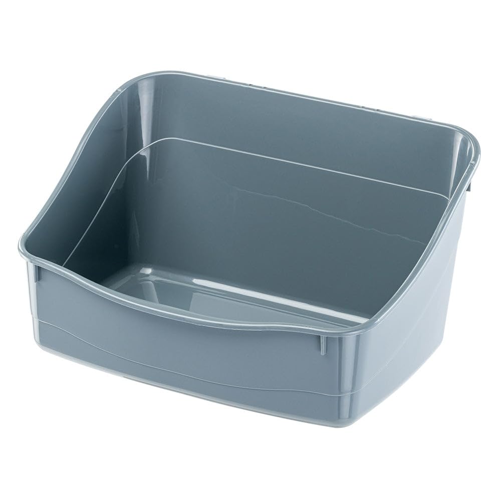 Ferplast Rabbit Litter Tray L 305 Toilet for Rodent Cages Rabbits and Small Animals, Easy To Clean Hygienic, 37 x 27 x h 18,5 cm , Assorted (Grey, Blue, Black, Orange, Yellow)
