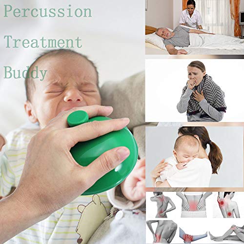 Palm Chest Percussion Cup (Big) Chest Physical Therapy Cup, Break up mucus, Phlegm Remover