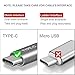 NDLBS USB Type C cable,USB C to A charger 2pack nylon braided USB 2.0 fast charging cord for Galaxy S9 S8 plus NOTE8,pixel,LG G6 V30,google, Nintendo Switch,OnePlus 5