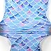 Play Tailor Girls Swimmable Mermaid Tails with Bikini and Backpack 4PCS Set Size 10