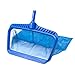 Heavy Duty Pool Skimmer Deep Bag Professional Pool Rake Leaf Skimmer for Telescopic Pool Pole - Fine Mesh Net Bag - Perfect for Cleaning The Bottom of Swimming Pools, Hot Tubs, Spas and Fountains