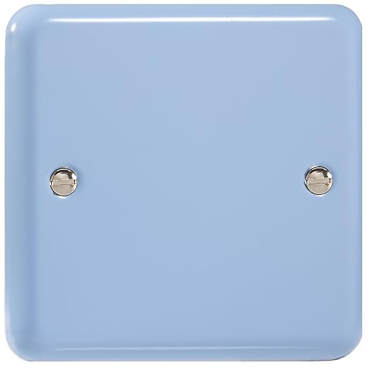 Xysb Db Varilight 1 Gang Single Blank Plate Classic Lily Duck