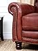 Abbyson Living Hand Rubbed Pushback Leather Baron Recliner
