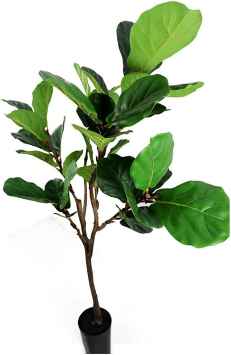 Amazon 人工木偽植物ユーカリ盆栽シミュレーション緑の植物偽木鉢植えリビングルームホテルレストラン屋内と屋外 A 人工観葉植物 オンライン通販