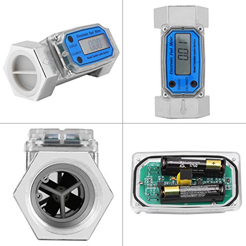 4 Digital+Turbine+Flowmeter+Kerosene+Chemicals