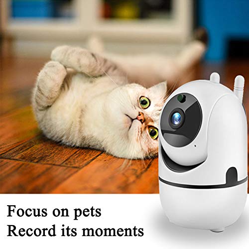 ZLFT Full HD 1080P 2MP WiFi Camera Indoor Pan/Tilt Wireless IP Camera,Remote Baby/Pet Monitor,Home Video Surveillance System,Intelligent Tracking,355°Horizontal&90°Vertical Rotation,IR Night Vision - Thumbnail 4