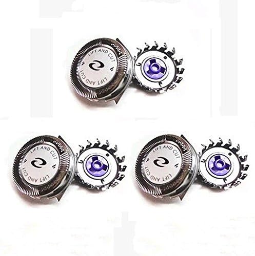 3x For Norelco HQ56 HQ55 HQ4 Reflex Plus 6863XL Close Cut Shaver Heads