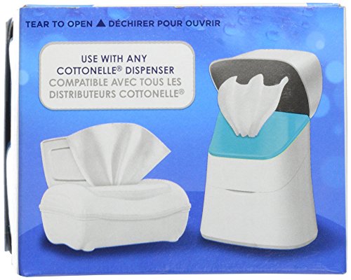 Cottonelle Fresh Care Flushable Cleansing Cloths 2 Refills, 84 Count