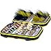 Outdoor Planet Double Side Waterproof Pocketed Fly Box + Assorted Trout Fly Fishing Lure Pack of 48 Fly Lure