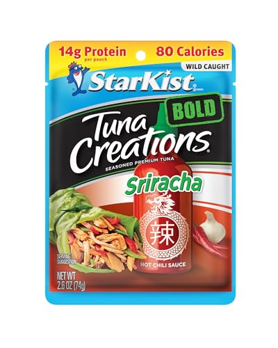 StarKist Tuna Creations BOLD, Sriracha, 2.6 Oz, Pack of 24