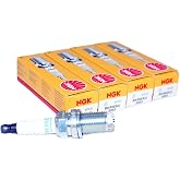 New NGK Standard Spark Plug BKR6EKU, 6993 Set of 4 Spark Plugs | Replaces 94702-00405 94709-00405 4303 4308 FGR7DDP FGR8LDP0. 20k-30k mileage rated.
