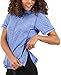 Reboundwear Women's Short Sleeve Lindsey Top - Post Surgery Clothing Adaptive Apparel